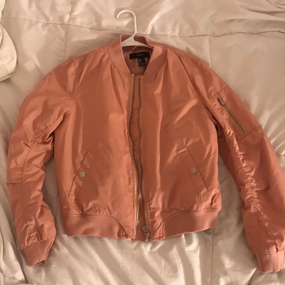pink bomber jacket!❤️❤️